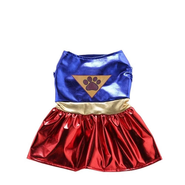 Dog Cloak Polyester Dog Halloween Dress Colorful Breathable Pet Cosplay Clothes Soft Christmas Party